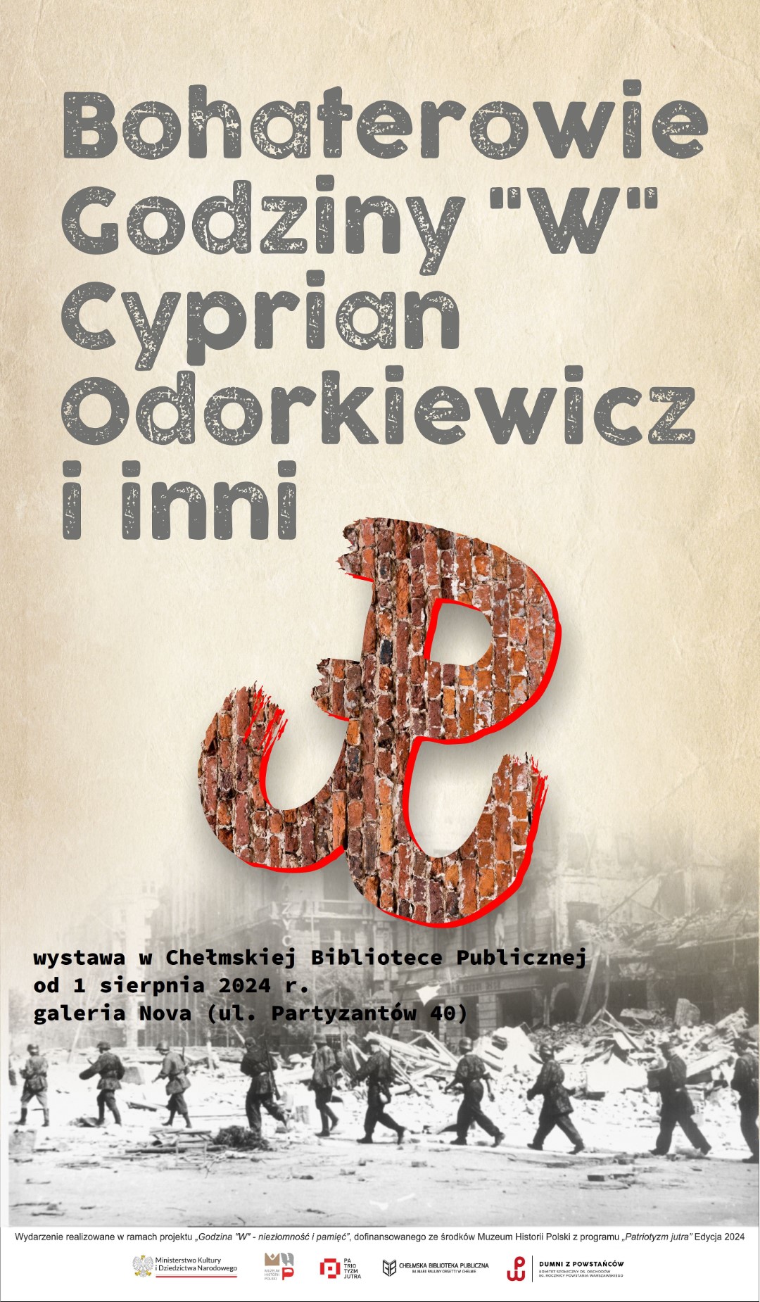 Plakat Patriotyzm Jutra Bohaterowie Godziny W Cyprian Odorkiewicz i inni