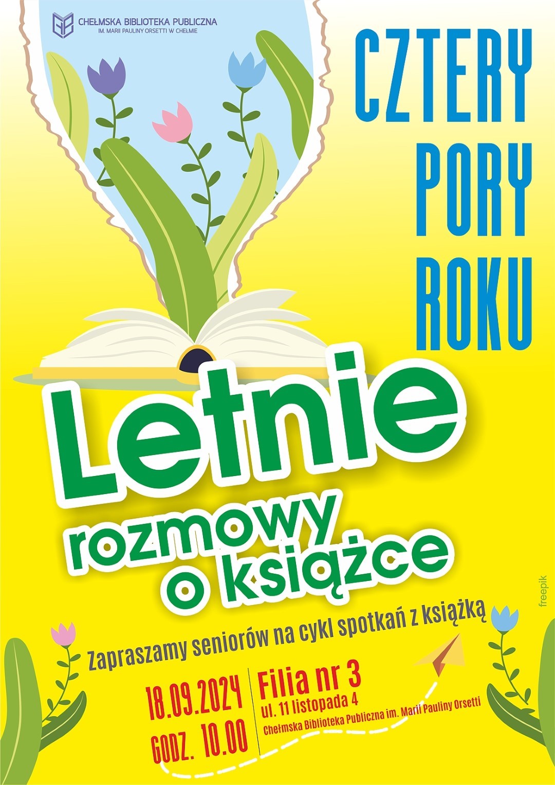 Cztery pory roku Letnie rozmowy o książce