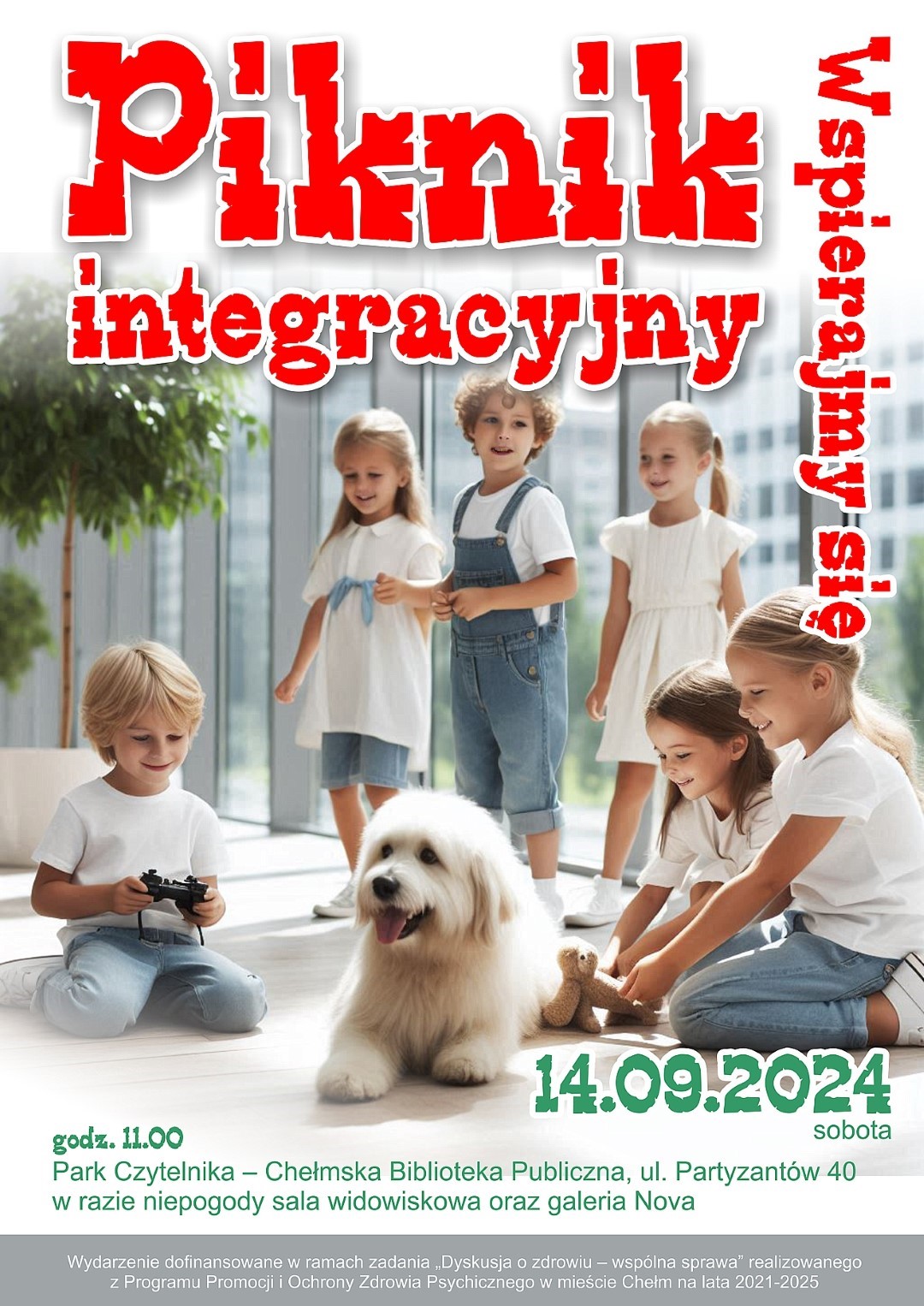 Piknik integracyjny Wspierajmy się 14.09.2024 r.