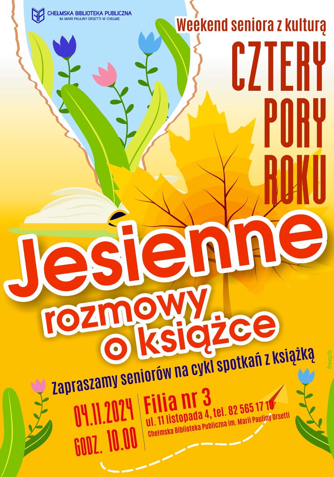 Jesienne rozmowy o książce