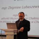 Uczestnicy konferencji o zagładzie szpitala psychiatrycznego w Chełmie