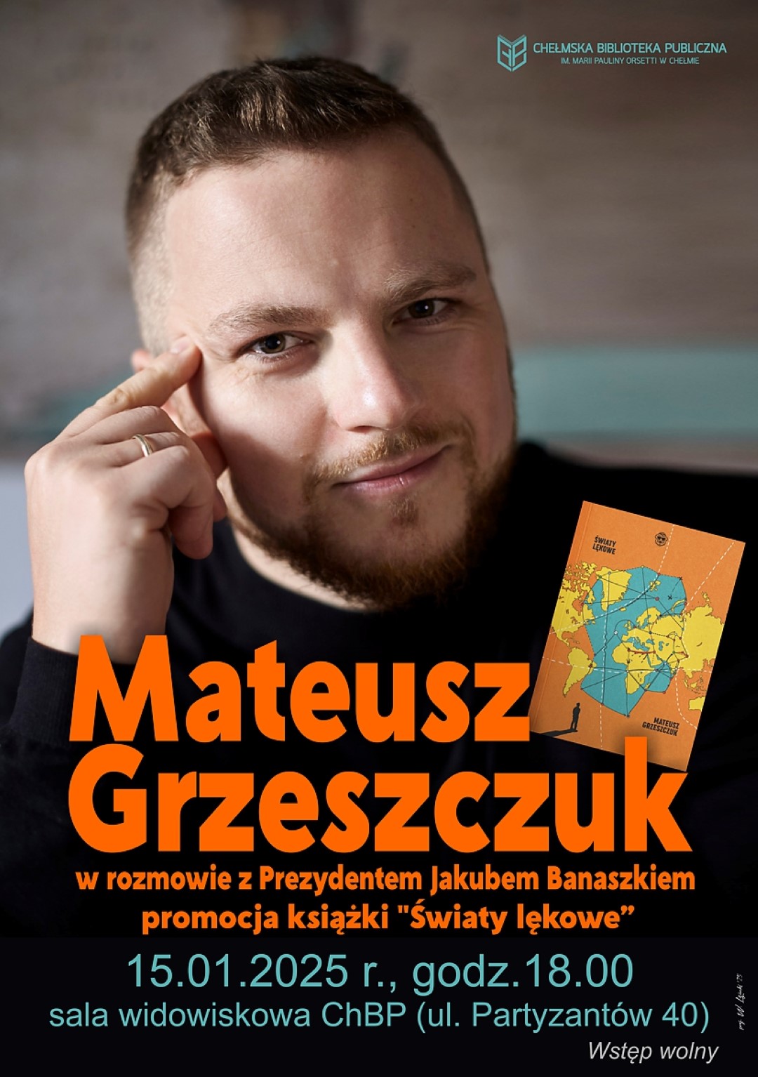 Spotkanie z Mateuszem Grzeszczukiem