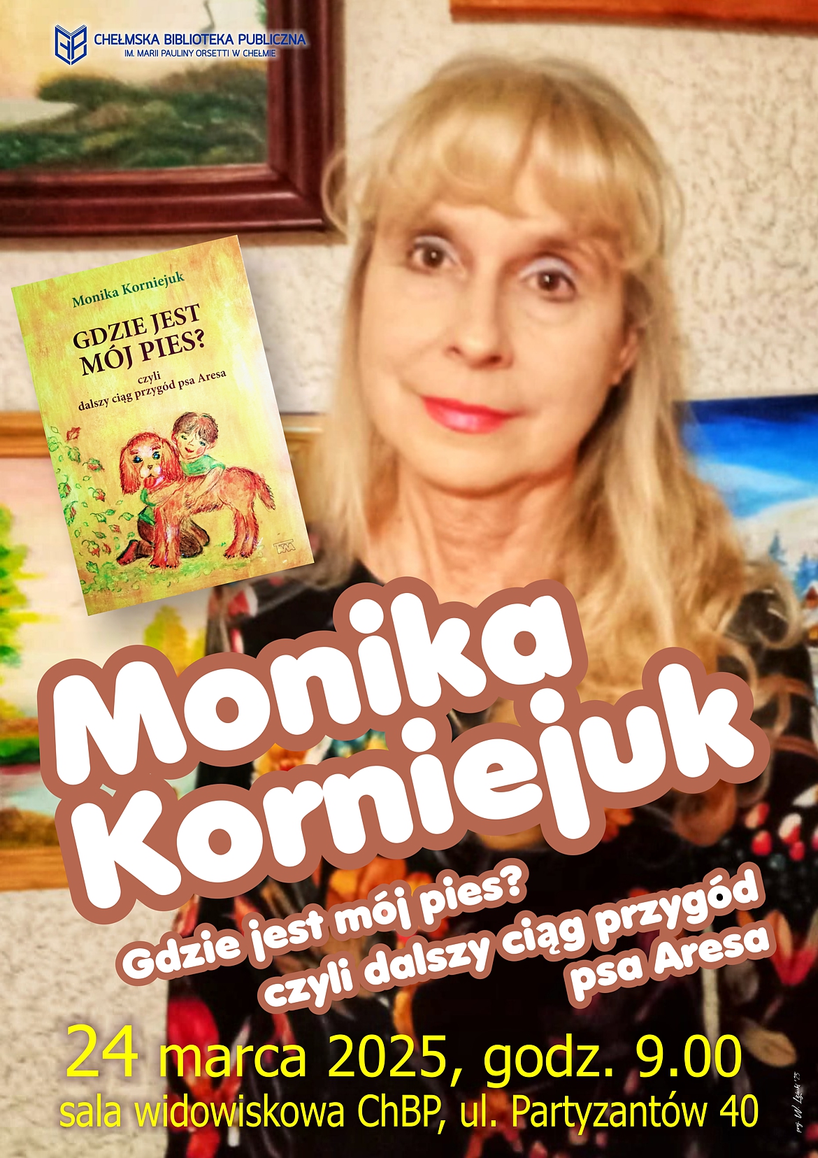 Monika Korniejuk w ChBP 24 marca godz. 9.00